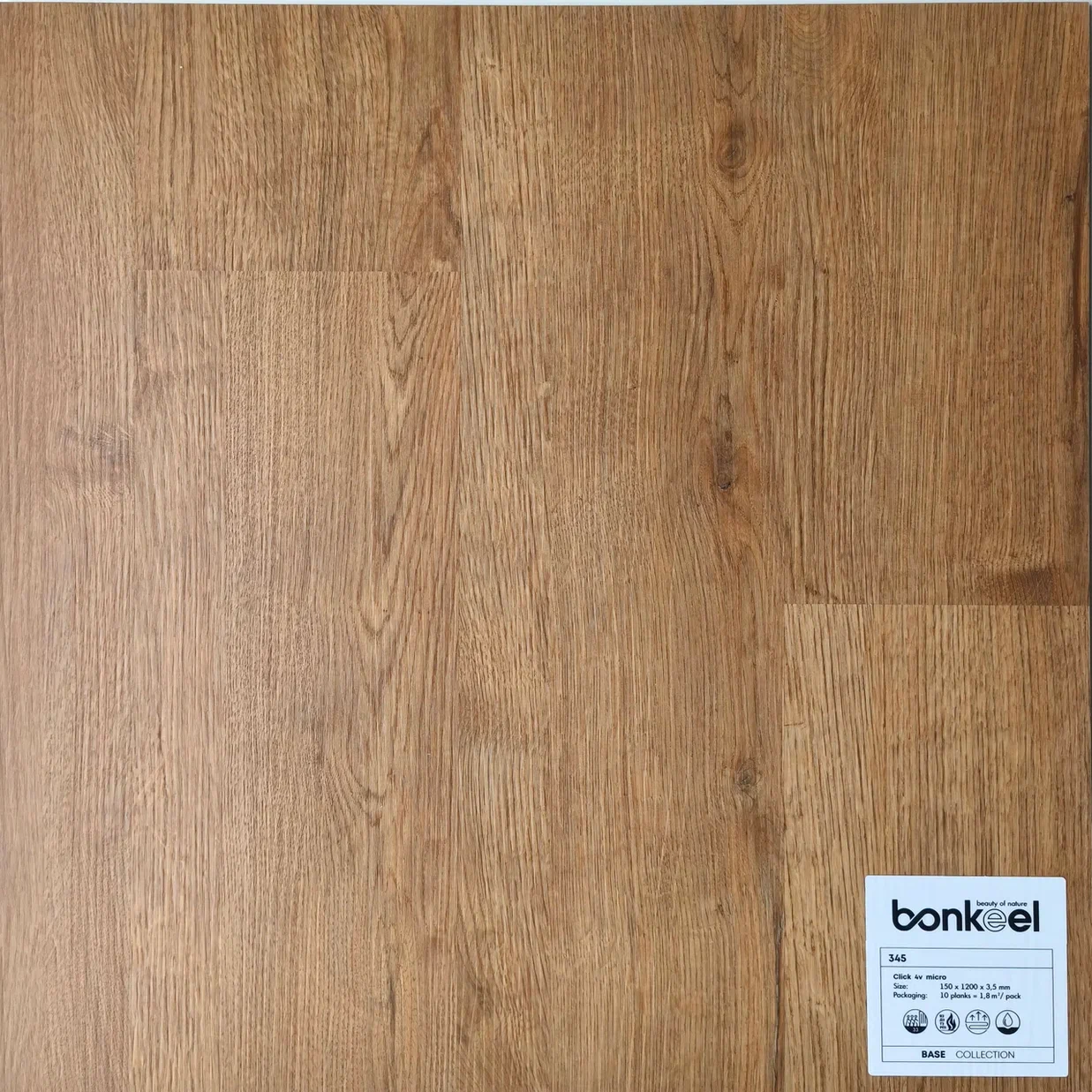Плитка ПВХ "Bonkeel" Base New 345 (1220*150*3,5 мм) — купить в Улан-Удэ