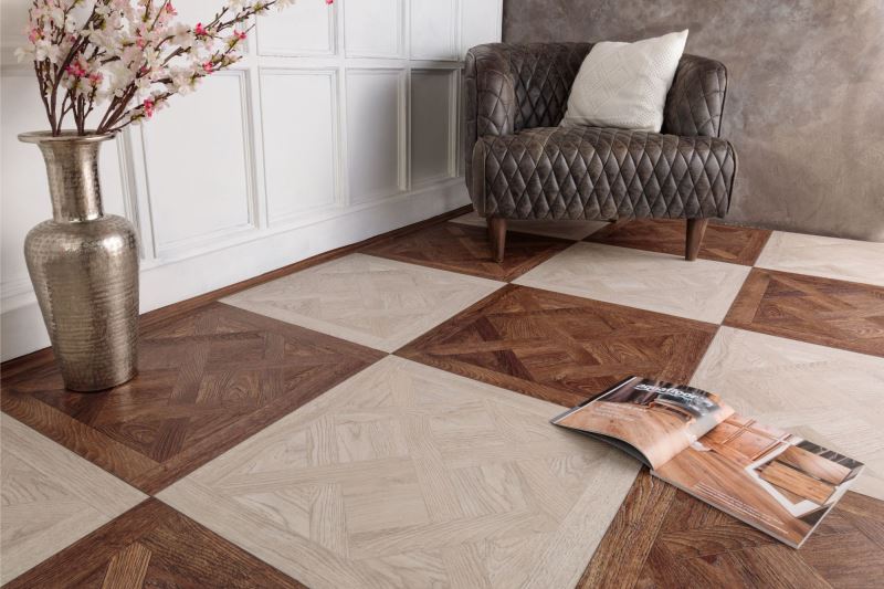 Замковая ПВХ плитка "Aquafloor" AF7001VS (600*600*7 мм) — купить в Улан-Удэ