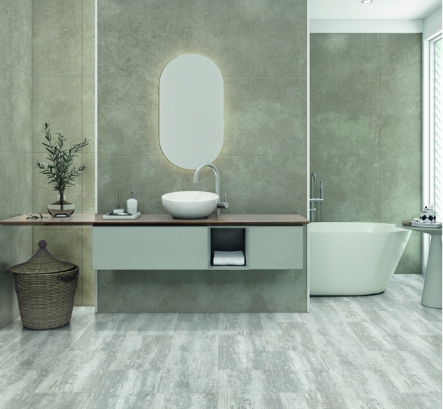 SPC ламинат "CronaFloor" Stone 4V Дублин (600*300*4 мм) — купить в Улан-Удэ