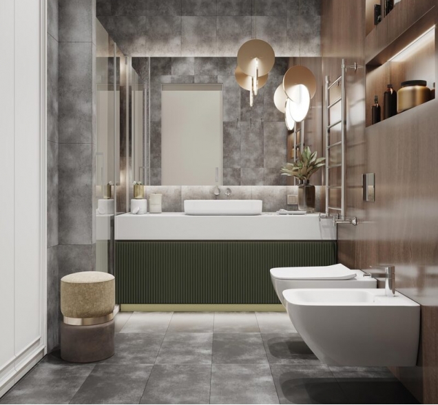 SPC ламинат "CronaFloor" Stone 4V Торнадо Дымчатый (600*300*4 мм) — купить в Улан-Удэ