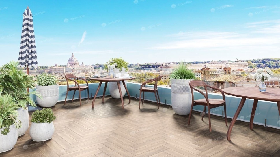 Виниловая плитка "Alpine Floor" Parquet LVT Макадамия (590*118*2,5 мм) — купить в Улан-Удэ