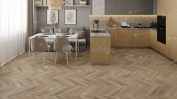 LVT плитка "Alpine Floor" Дуб Синистра (555*127*2,5 мм) — фото и характеристики