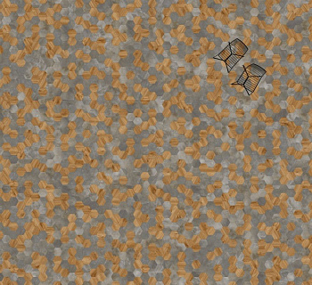 Виниловая плитка "Moduleo" Moods Hexagon 323 (226,32*196*2,5 мм) — фото и характеристики