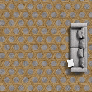 Виниловая плитка Wicker 268 (453*196*2,5 мм) — фото и характеристики